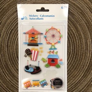 Momenta Dimensional Stickers - Amusement Park